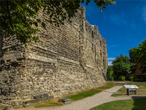 South east wall