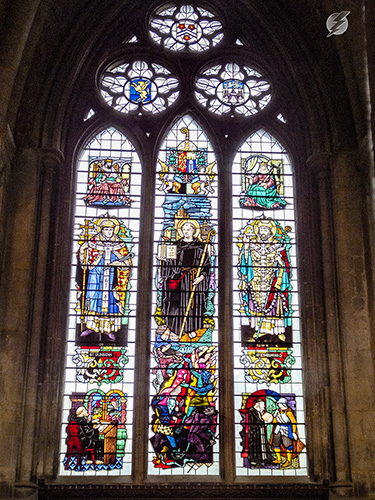 St Benedict window