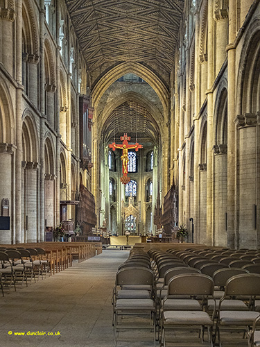 Peterborough nave