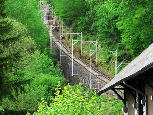 Finicular railway Pic Du Jer